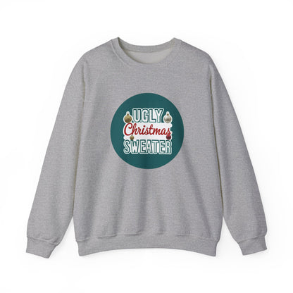 Ugly Christmas Sweater Logo Style - Christmas Sweatshirt | Holiday | Roly Poly Print