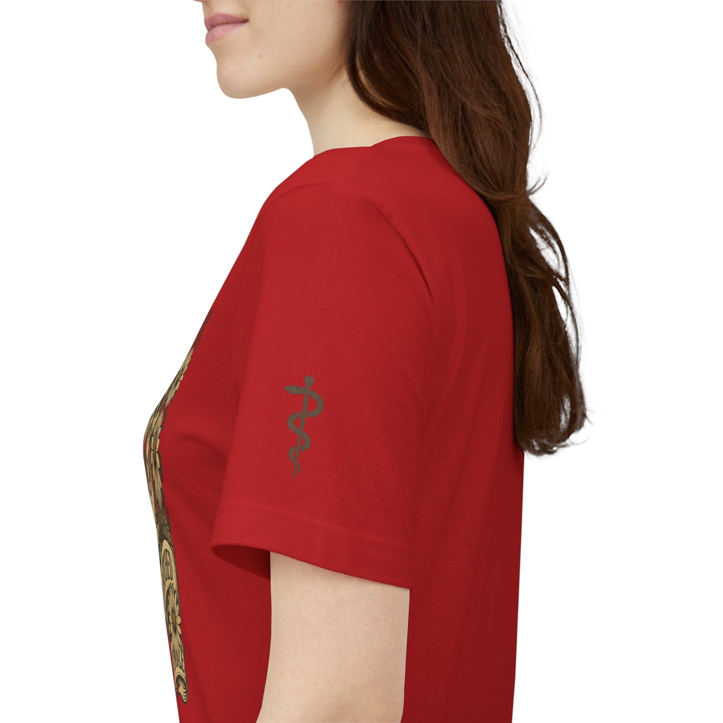 Sorta Ratched Sorta Nightingale with Daisies - T-Shirt | Nurses and Healthcare | Roly Poly Print
