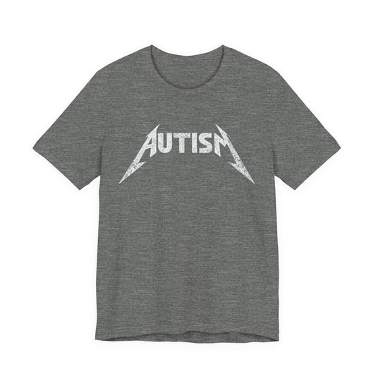Autism Rock Band Album Cover — T-Shirt | Neurospicy & Relatable | Roly Poly Print