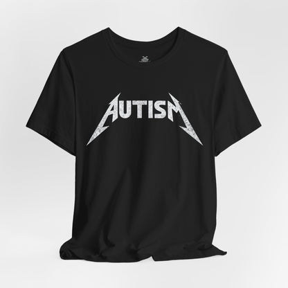 Autism Rock Band Album Cover — T-Shirt | Neurospicy & Relatable | Roly Poly Print