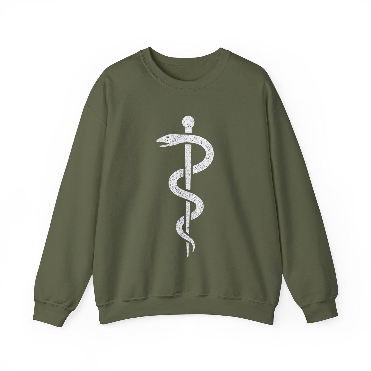Rod of Asclepius - Sweatshirt | Nurses & Healthcare | Roly Poly Print