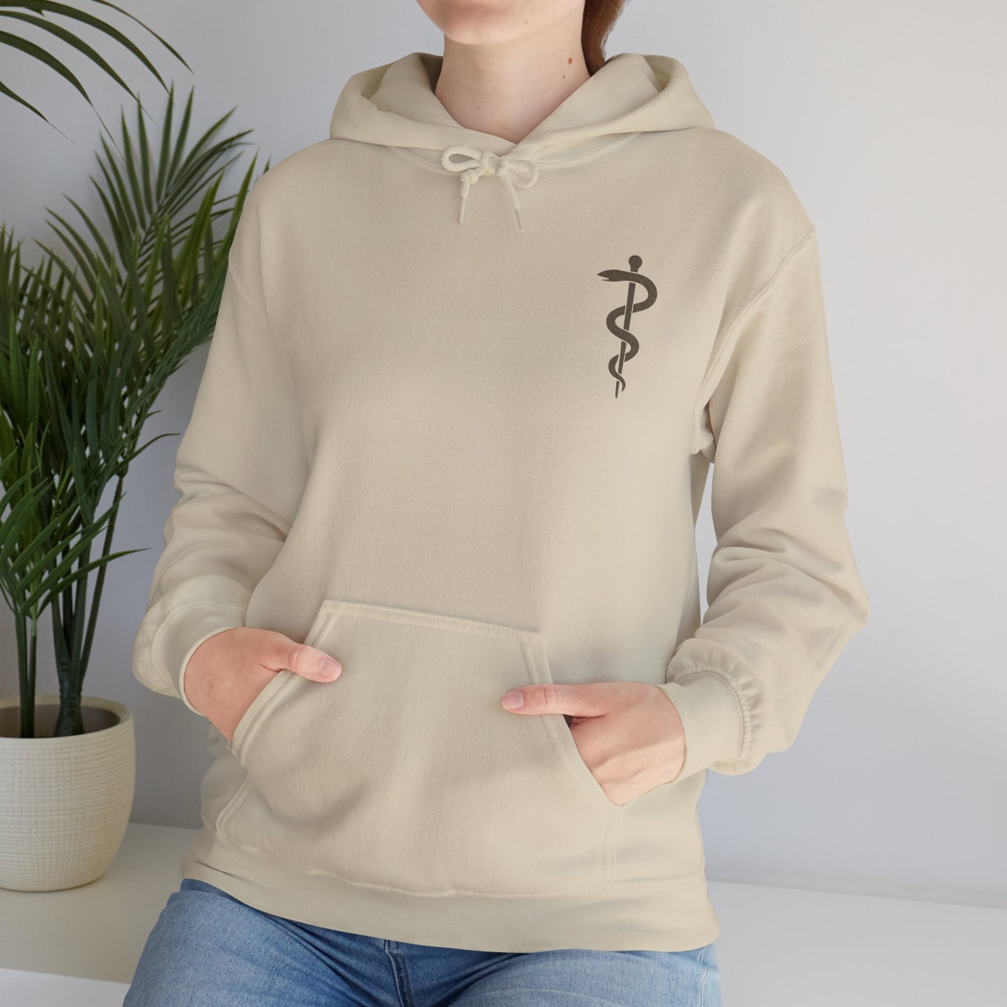 Sorta Ratched Sorta Nightingale with Daisies - Hoodie | Nurses and Healthcare | Roly Poly Print