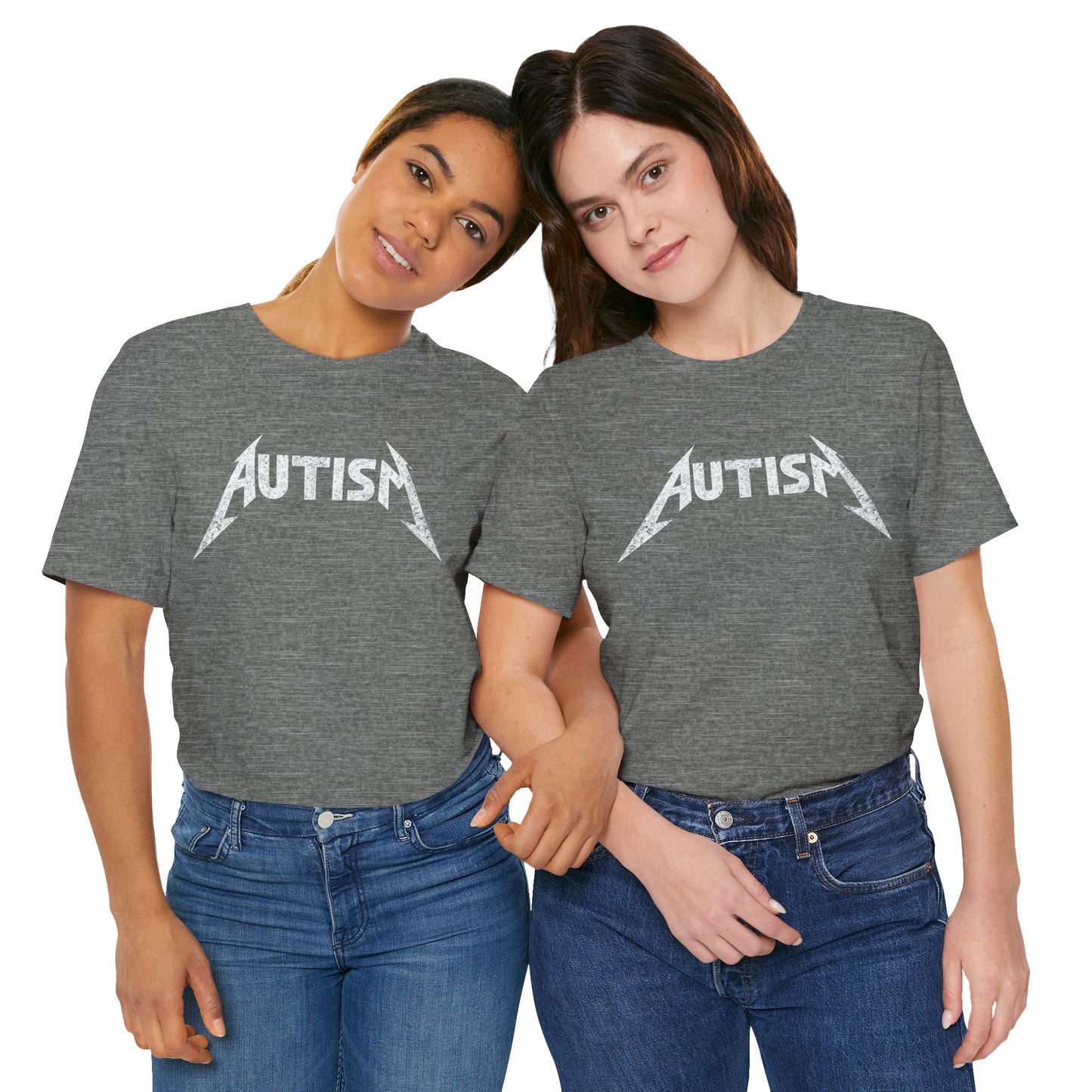 Autism Rock Band Album Cover — T-Shirt | Neurospicy & Relatable | Roly Poly Print