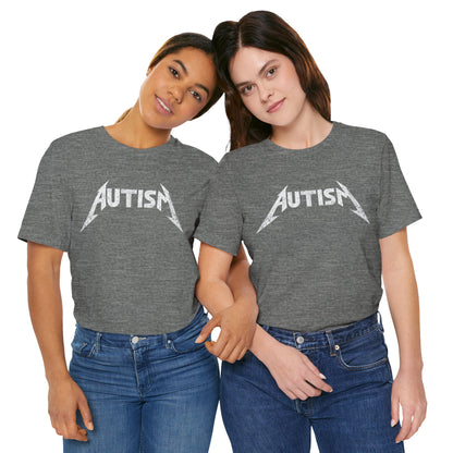 Autism Rock Band Album Cover — T-Shirt | Neurospicy & Relatable | Roly Poly Print