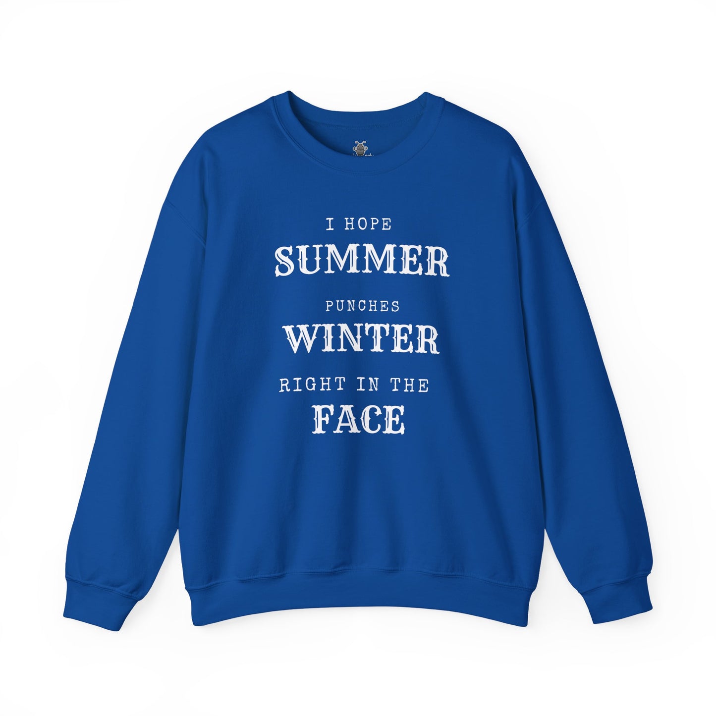 Summer Punches Winter - Sweatshirt | Funny and Sarcastic | Roly Poly Print
