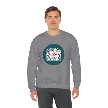 Ugly Christmas Sweater Logo Style - Christmas Sweatshirt | Holiday | Roly Poly Print