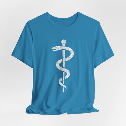 Rod of Asclepius - T-Shirt | Nurses & Healthcare | Roly Poly Print