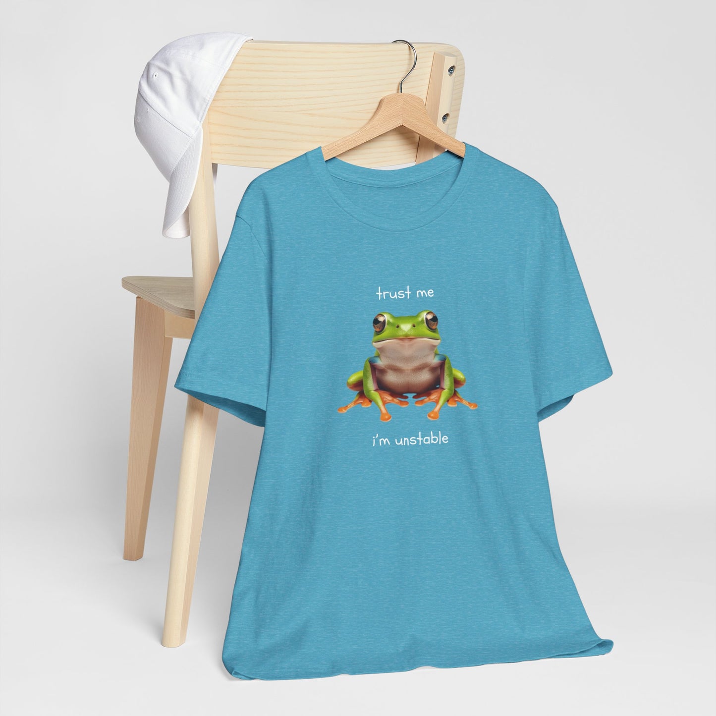 Trust Me, I'm Unstable Tree Frog - T-Shirt | Pets and Animals | Roly Poly Print