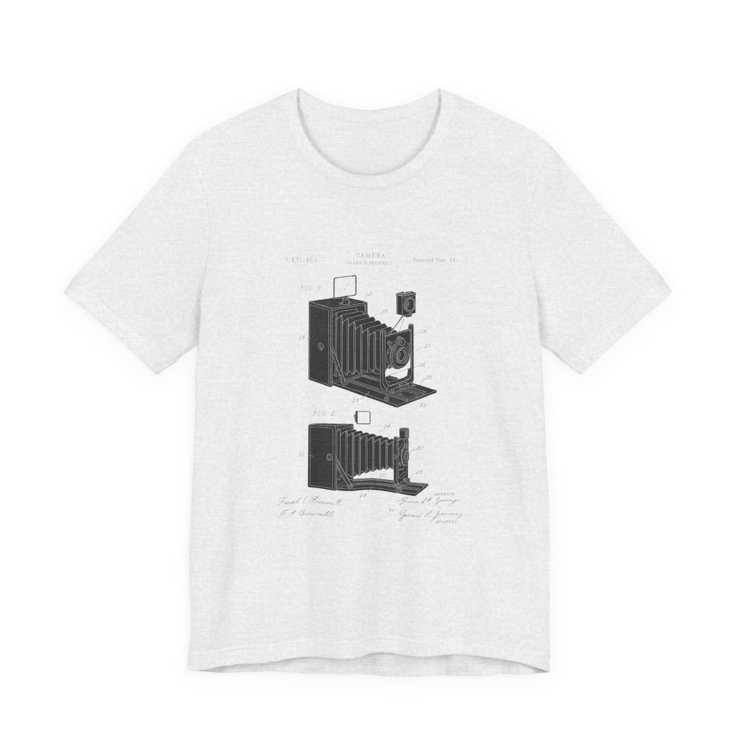 Camera Patent Vintage - T-Shirt | STEM | Roly Poly Print