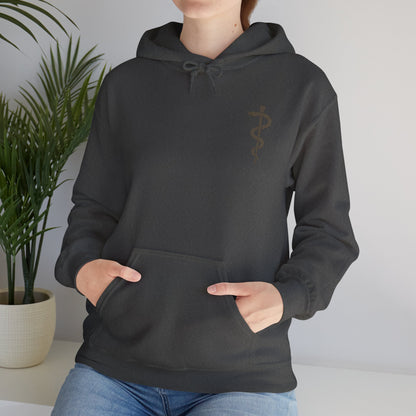 Sorta Ratched Sorta Nightingale with Daisies - Hoodie | Nurses and Healthcare | Roly Poly Print