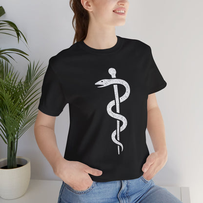 Rod of Asclepius - T-Shirt | Nurses & Healthcare | Roly Poly Print